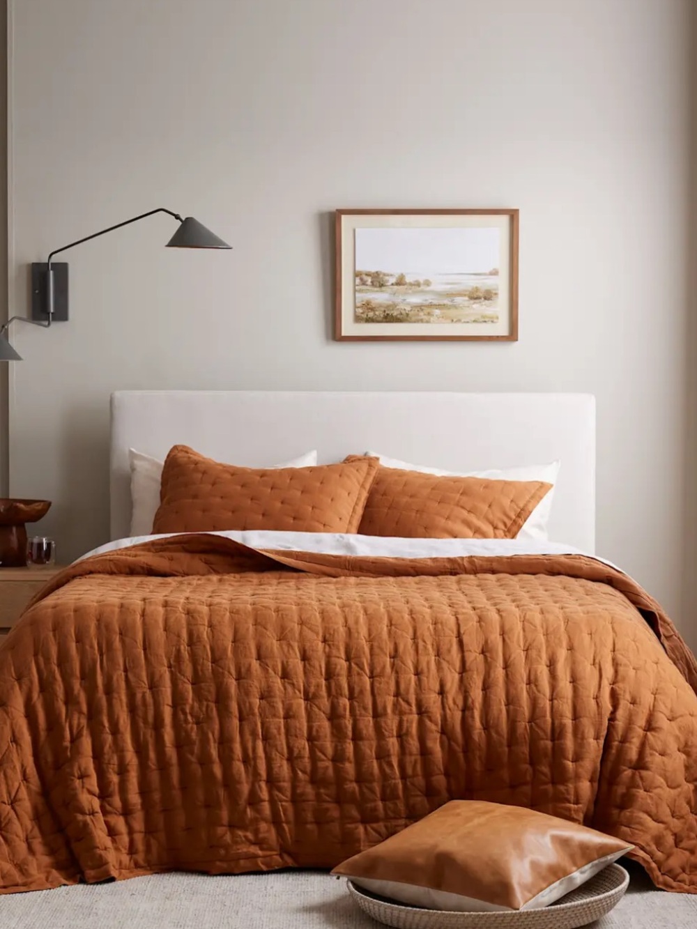 Quince European Linen Dream Quilt Set